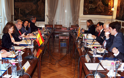 Imagen Comisión Bilateral de Cooperación Aragón-Estado 